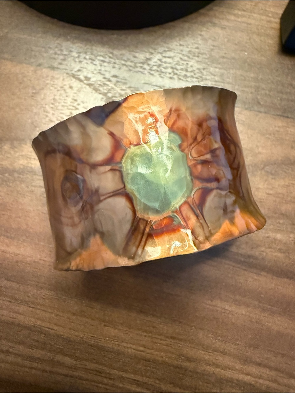 Handcrafted Copper Cuff Bracelet